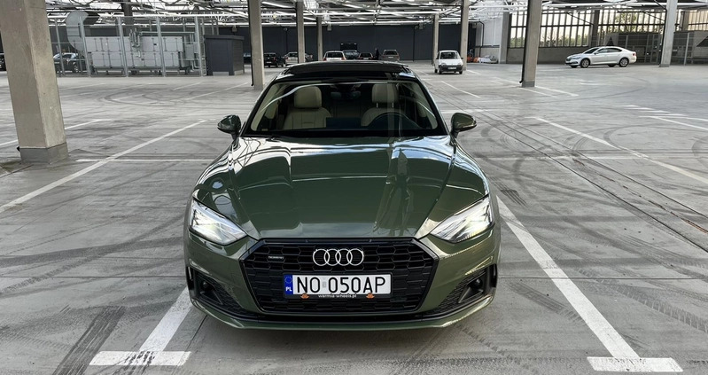 Audi A5 cena 155000 przebieg: 24996, rok produkcji 2022 z Olsztyn małe 106